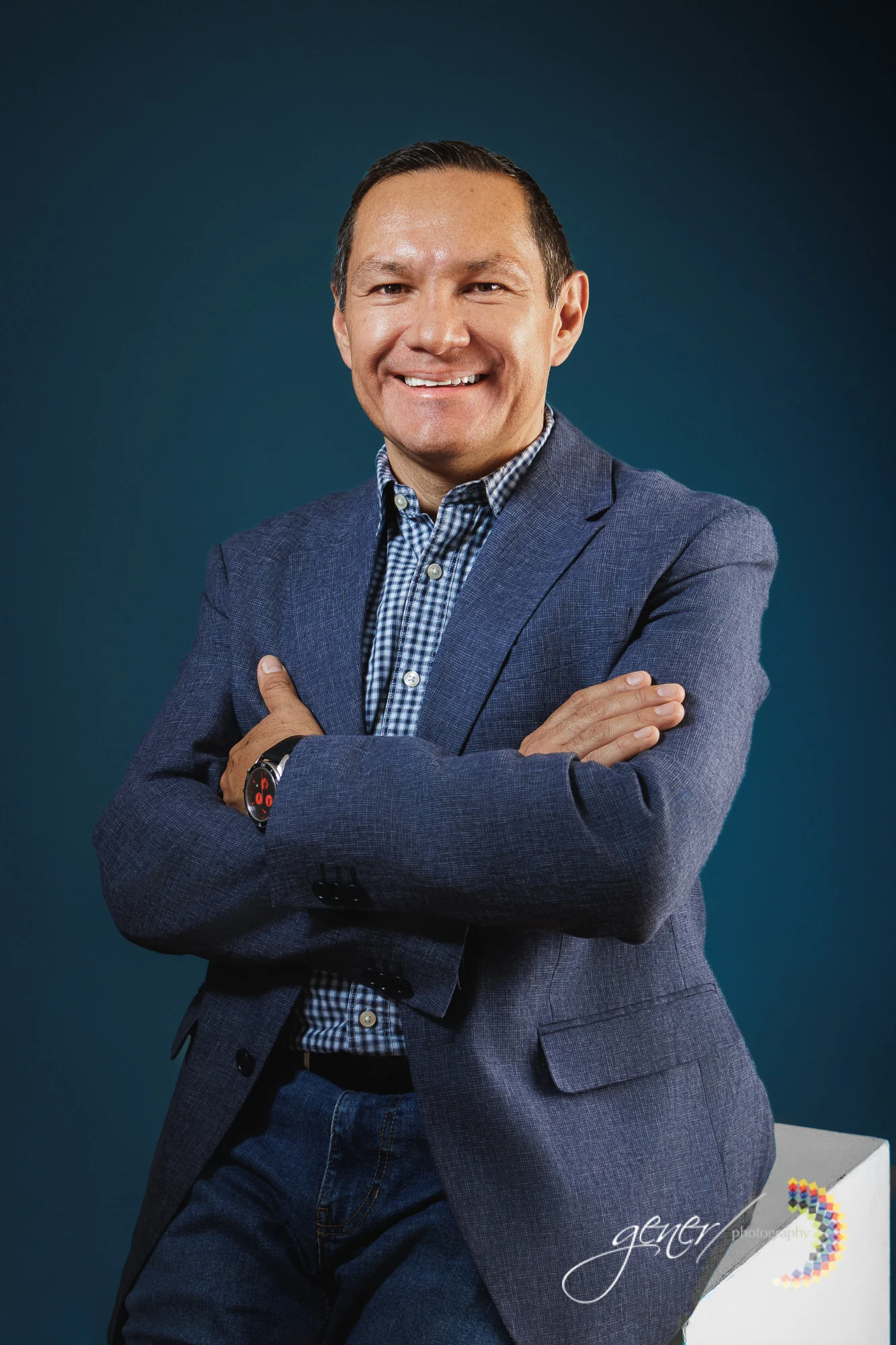 Retrato ejecutivo y directivo en Guadalajara proyectando confianza y liderazgo