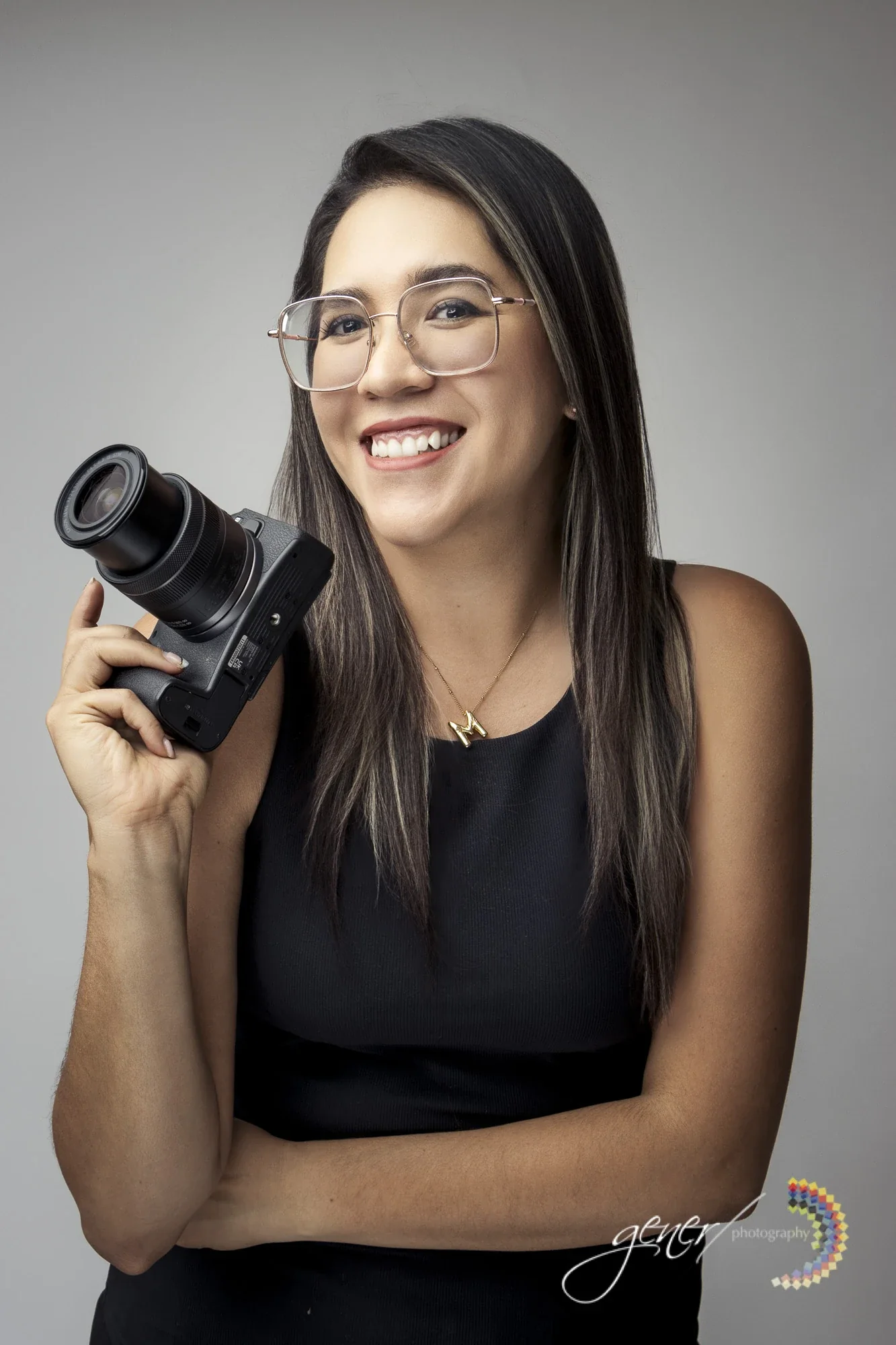 Retrato de marca personal en estudio en Guadalajara