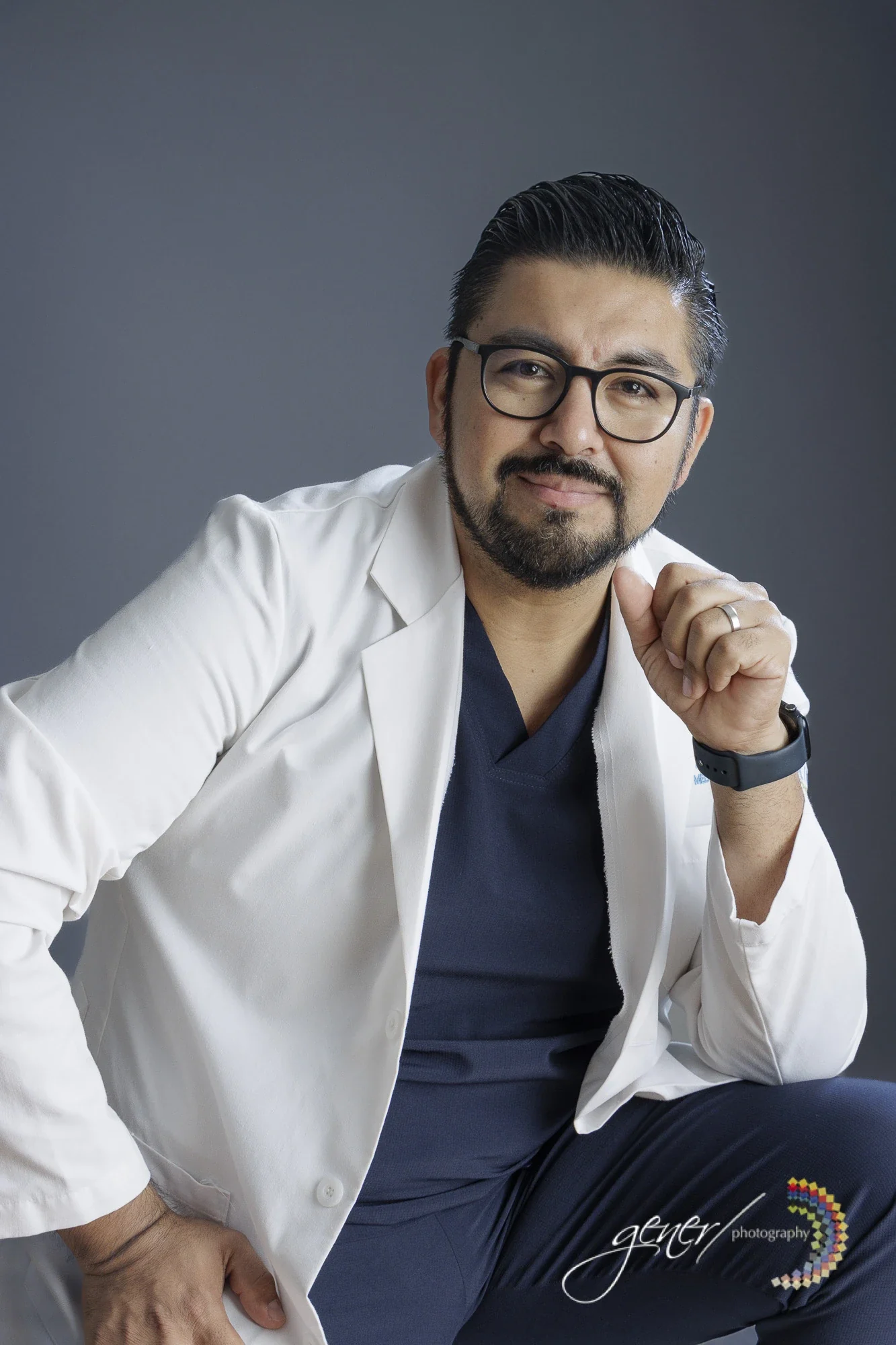 Retrato médico en estudio privado en Guadalajara